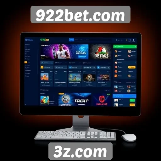 Análise da interface de usuário do site 922bet